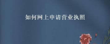 网上怎么申请营业执照？（2023详细办理流程）