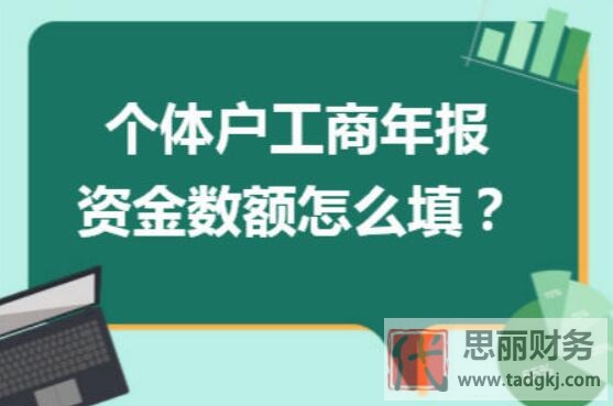 个体户年报资金数额大概填多少万？
