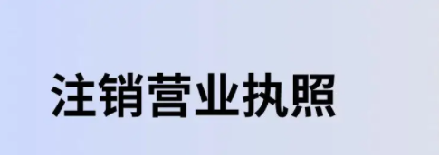 营业执照怎么在网上注销?(2023详细注销流程)