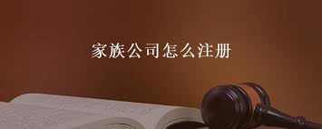 家族公司怎么注册？（家族公司详细申请流程）