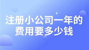 注册小公司一年费用要多少？（详细花费说明）