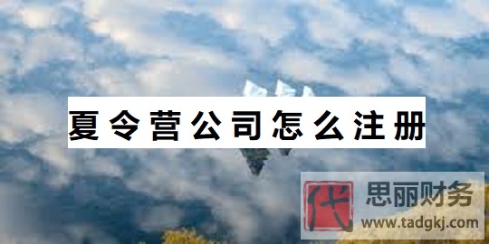 夏令营公司怎么注册？（2025年详细申请流程）