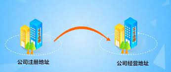 公司地址和注册地址不一致可以吗？