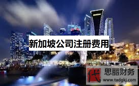 新加坡公司注册费用大概需要多少？