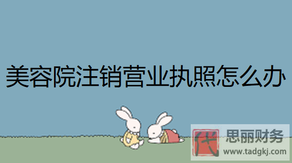 美容院注销营业执照怎么办理？（2025最新注销流程）