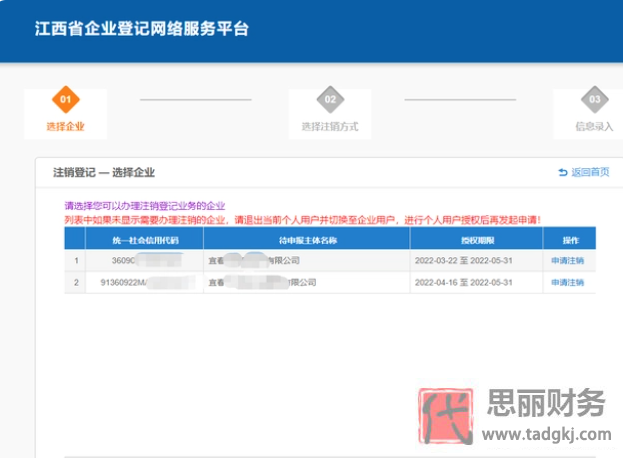 江西怎么办理执照注销？