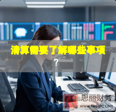 清算需要了解哪些事项？