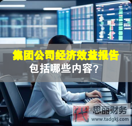 集团公司经济效益报告包括哪些内容？