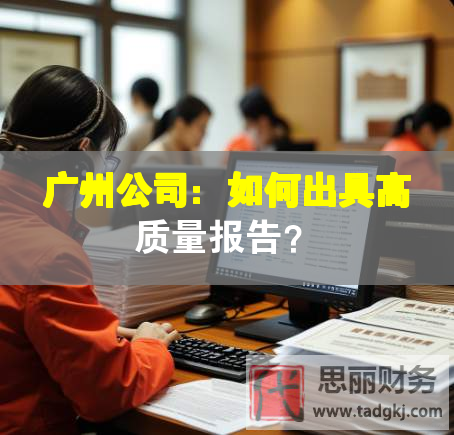广州公司：如何出具高质量报告？