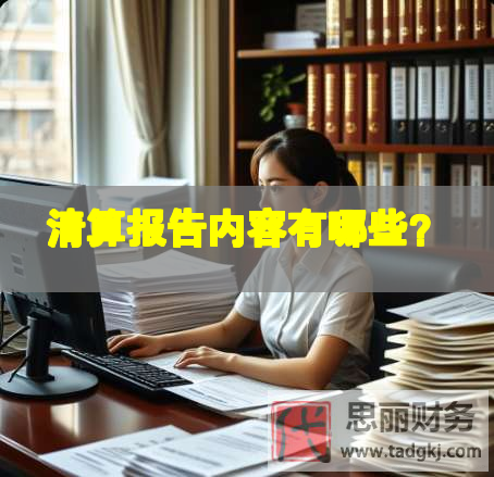 清算报告内容有哪些？