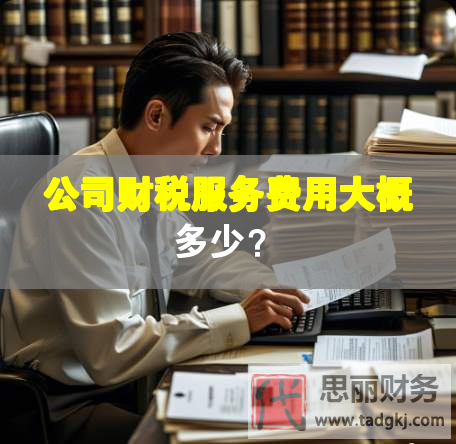 公司财税服务费用大概多少？