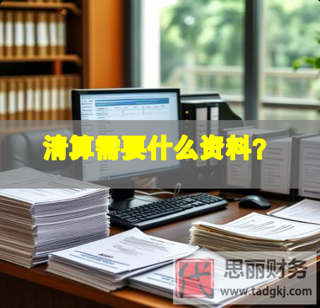清算需要什么资料？