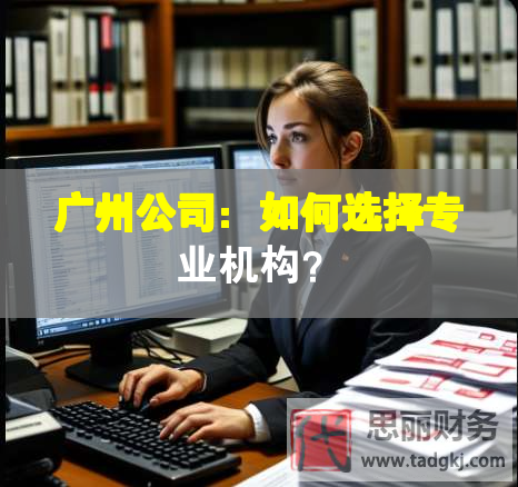 广州公司：如何选择专业机构？