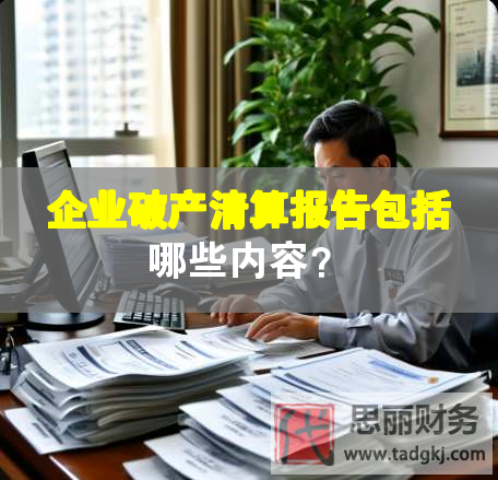 企业破产清算报告包括哪些内容？