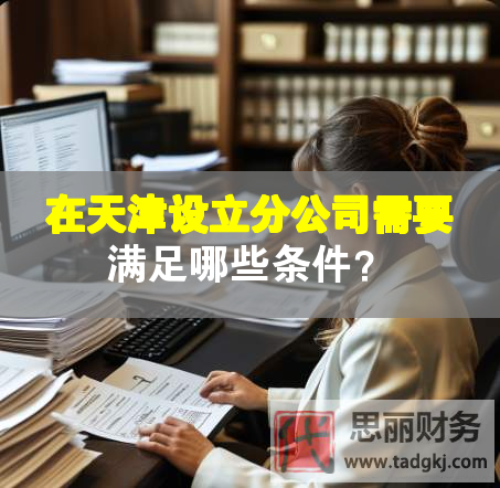 在天津设立分公司需要满足哪些条件？