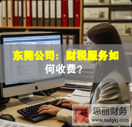 东莞公司：财税服务如何收费？