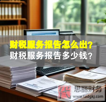 财税服务报告怎么出？财税服务报告多少钱？