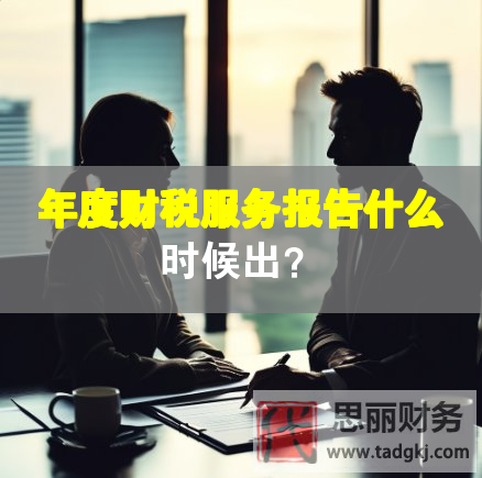 年度财税服务报告什么时候出？
